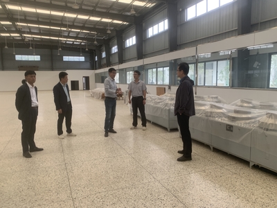 九江茶產業研究院院長江和源來九江調研茶葉深加工產業